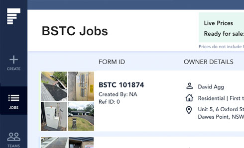 BSTC Job List changes